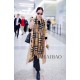 Top AAAAA Replica Burberry Check Cashmere Scarf, Beige with Frayed Edges, 70 x 200 cm Clone Cheap