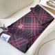 Top AAAAA Replica Burberry Check Cashmere Scarf with Tassel Hem, Black/Red 30 x 168 cm Clone Cheap