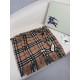 Top AAAAA Replica Burberry Classic Check Cashmere Scarf, Brown 30 x 155 cm Clone Cheap
