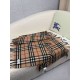 Top AAAAA Replica Burberry Classic Check Cashmere Scarf, Brown 30 x 155 cm Clone Cheap