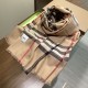 Top AAAAA Replica Cashmere Scarf/Shawl with Burberry Archive Vintage Check Pattern, Beige 90 x 200 Clone Cheap