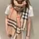 Top AAAAA Replica Cashmere Scarf/Shawl with Burberry Archive Vintage Check Pattern, Beige 90 x 200 Clone Cheap