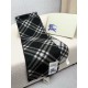 Top AAAAA Replica Burberry Equestrian Label Check Wool Scarf/Blanket, 30 x 180 cm, Black Clone Cheap