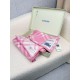 Fake Burberry Check Wool Scarf/Blanket with Equestrian Label 30 x 180 Pink Replica Top AAAAA Replica Burberry Check Wool Scarf/Blanket with Equestrian Label 30 x 180 Pink Clone Cheap