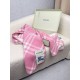 Fake Burberry Check Wool Scarf/Blanket with Equestrian Label 30 x 180 Pink Replica Top AAAAA Replica Burberry Check Wool Scarf/Blanket with Equestrian Label 30 x 180 Pink Clone Cheap