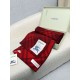 Top AAAAA Replica Burberry Check Wool Scarf/Blanket with Equestrian Label 30 x 180 Red Clone Cheap