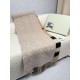 Top AAAAA Replica Burberry Reversible TB Cashmere/Wool Check Scarf, 30 x 180 cm, Beige/Brown Clone Cheap