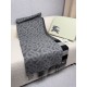 Top AAAAA Replica Burberry Reversible TB Cashmere/Wool Check Scarf, 30 x 180 cm, Black Clone Cheap