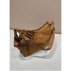 Top AAAAA Replica Prada Explore Large Re-Nylon Shoulder Bag 1BC264, Brown Clone Cheap