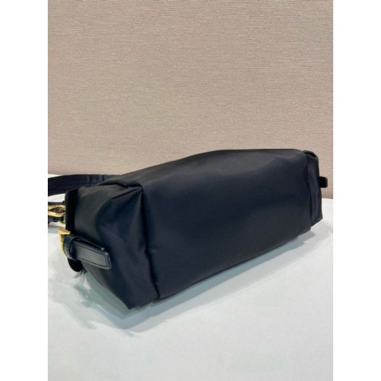Top AAAAA Replica Prada Explore Large Re-Nylon Shoulder Bag 1BC264, Black Clone Cheap