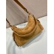 Top AAAAA Replica Prada Explore Large Suede Shoulder Bag 1BC264, Brown Clone Cheap