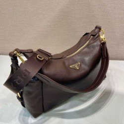 Fake Prada Explore Large Nappa Shoulder Bag 1BC264, Coffee Replica Top AAAAA Replica Prada Explore Large Nappa Shoulder Bag 1BC264, Coffee Clone Cheap