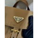 Top AAAAA Replica Prada Medium Re-Nylon Backpack with Belt Bag 1BZ811 Brown Clone Cheap