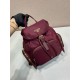 Top AAAAA Replica Prada Medium Re-Nylon Backpack with Belt Bag 1BZ811 Burgundy Clone Cheap