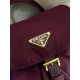 Top AAAAA Replica Prada Medium Re-Nylon Backpack with Belt Bag 1BZ811 Burgundy Clone Cheap
