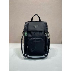 Top AAAAA Replica Prada Re-Nylon Backpack 1BZ039 Black Clone Cheap