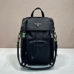 Top AAAAA Replica Prada Re-Nylon Backpack 1BZ039 Black Clone Cheap