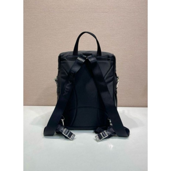 Top AAAAA Replica Prada Re-Nylon Backpack 1BZ039 Black Clone Cheap
