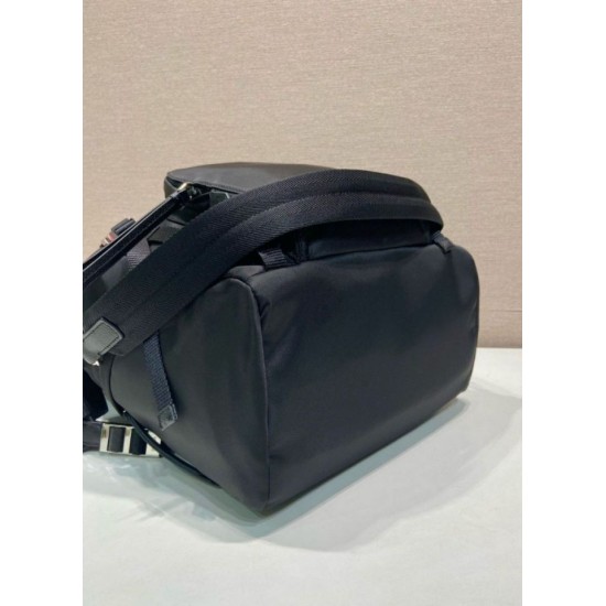 Top AAAAA Replica Prada Re-Nylon Backpack 1BZ039 Black Clone Cheap
