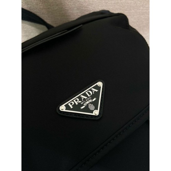Top AAAAA Replica Prada Re-Nylon Backpack 1BZ039 Black Clone Cheap