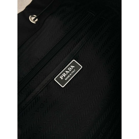 Top AAAAA Replica Prada Re-Nylon Backpack 1BZ039 Black Clone Cheap