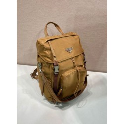 Top AAAAA Replica Prada Re-Nylon Backpack 1BZ039 Brown Clone Cheap