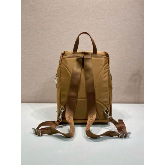 Top AAAAA Replica Prada Re-Nylon Backpack 1BZ039 Brown Clone Cheap