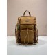 Top AAAAA Replica Prada Re-Nylon Backpack 1BZ039 Brown Clone Cheap