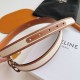 Top AAAAA Replica Celine Triomphe Medium Belt 25mm Brown Clone Cheap