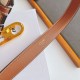 Top AAAAA Replica Celine Triomphe Medium Belt 25mm with Gold-Finish Buckle Clone Cheap