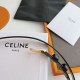 Top AAAAA Replica Celine Elegant Charm Belt 18mm Black with Gold-Finish Clone Cheap