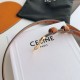 Top AAAAA Replica Celine Elegant Charm Belt 18mm Brown with Gold-Finish Clone Cheap