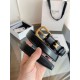 Top AAAAA Replica Celine Vivienne Medium Belt 25mm Natural Calfskin Black Clone Cheap