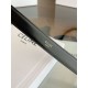 Top AAAAA Replica Celine Vivienne Medium Belt 25mm Natural Calfskin Black Clone Cheap