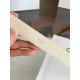 Top AAAAA Replica Celine Vivienne Medium Belt 25mm White Natural Calfskin Clone Cheap