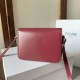 Top AAAAA Replica Celine Teen Triomphe Bag Red Calfskin Clone Cheap