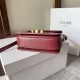 Top AAAAA Replica Celine Teen Triomphe Bag Red Calfskin Clone Cheap