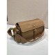 Top AAAAA Replica Prada Explore Large Nappa Leather Flap Bag 1BD391 Brown Clone Cheap