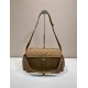 Top AAAAA Replica Prada Explore Large Nappa Leather Flap Bag 1BD391 Brown Clone Cheap