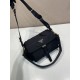 Top AAAAA Replica Prada Explore Re-Nylon Medium Flap Bag 1BD394 Black Clone Cheap