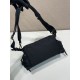 Top AAAAA Replica Prada Explore Re-Nylon Medium Flap Bag 1BD394 Black Clone Cheap