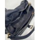 Top AAAAA Replica Prada Explore Re-Nylon Medium Flap Bag 1BD394 Black Clone Cheap