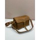 Top AAAAA Replica Prada Explore Re-Nylon Medium Flap Bag 1BD394 Brown Clone Cheap