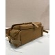 Top AAAAA Replica Prada Explore Re-Nylon Medium Flap Bag 1BD394 Brown Clone Cheap