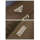 Top AAAAA Replica Prada Explore Re-Nylon Medium Flap Bag 1BD394 Brown Clone Cheap