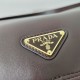 Top AAAAA Replica Prada Explore Medium Flap Bag 1BD394 Burgundy Clone Cheap