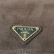Top AAAAA Replica Prada Explore Medium Suede Flap Crossbody Bag Brown Clone Cheap