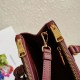Top AAAAA Replica Prada Galleria Saffiano Small/Medium/Large Handbag Burgundy Clone Cheap