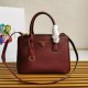 Top AAAAA Replica Prada Galleria Saffiano Small/Medium/Large Handbag Burgundy Clone Cheap
