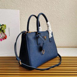 Top AAAAA Replica Prada Galleria Saffiano Small/Medium/Large Handbag Blue Clone Cheap